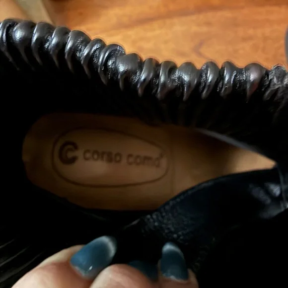 Corso Como Black Lace-Up Ankle Boots - Picture 15 of 15